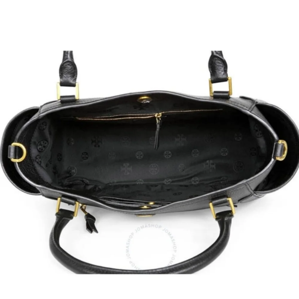 Tory Burch Black Francis Satchel / Crossbody Bag